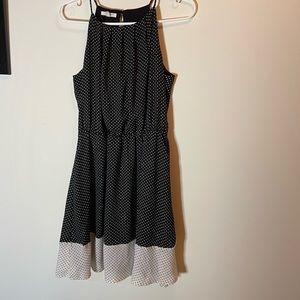 Black and White Dress
